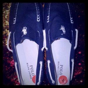 NWT Polo Ralph Lauren boat shoes